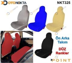 SERVİS KILIFI LİKRALI KALİTELİ ÖN ARKA DÜZ  KUMAŞ