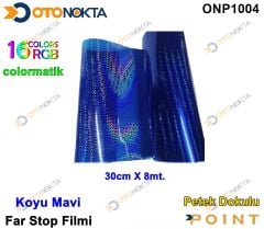 FAR FİLMİ PETEK KOYU MAVİ COLORMATİK 30X8M POİNT