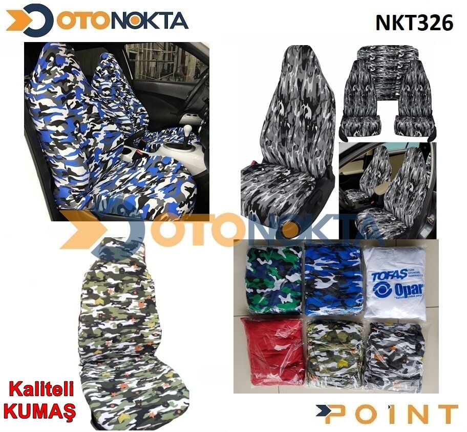 SERVİS KILIFI LİKRALI KALİTELİ ÖN ARKA DESE  KUMAŞ