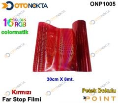 FAR FİLMİ PETEK KIRMIZI COLORMATİK 30X8M POİNT