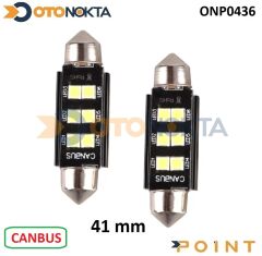 SOFİT AMPÜL 6 LED 41MM CANBUS BEYAZ POİNT