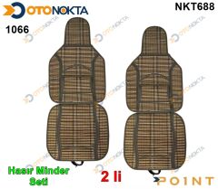 HASIR MİNDER SERME ÖN 2 Lİ BEJ-GRİ 1066