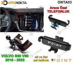 ARACA ÖZEL TELEFON TUTUCU VOLVO S60€V60 18-22 POİN