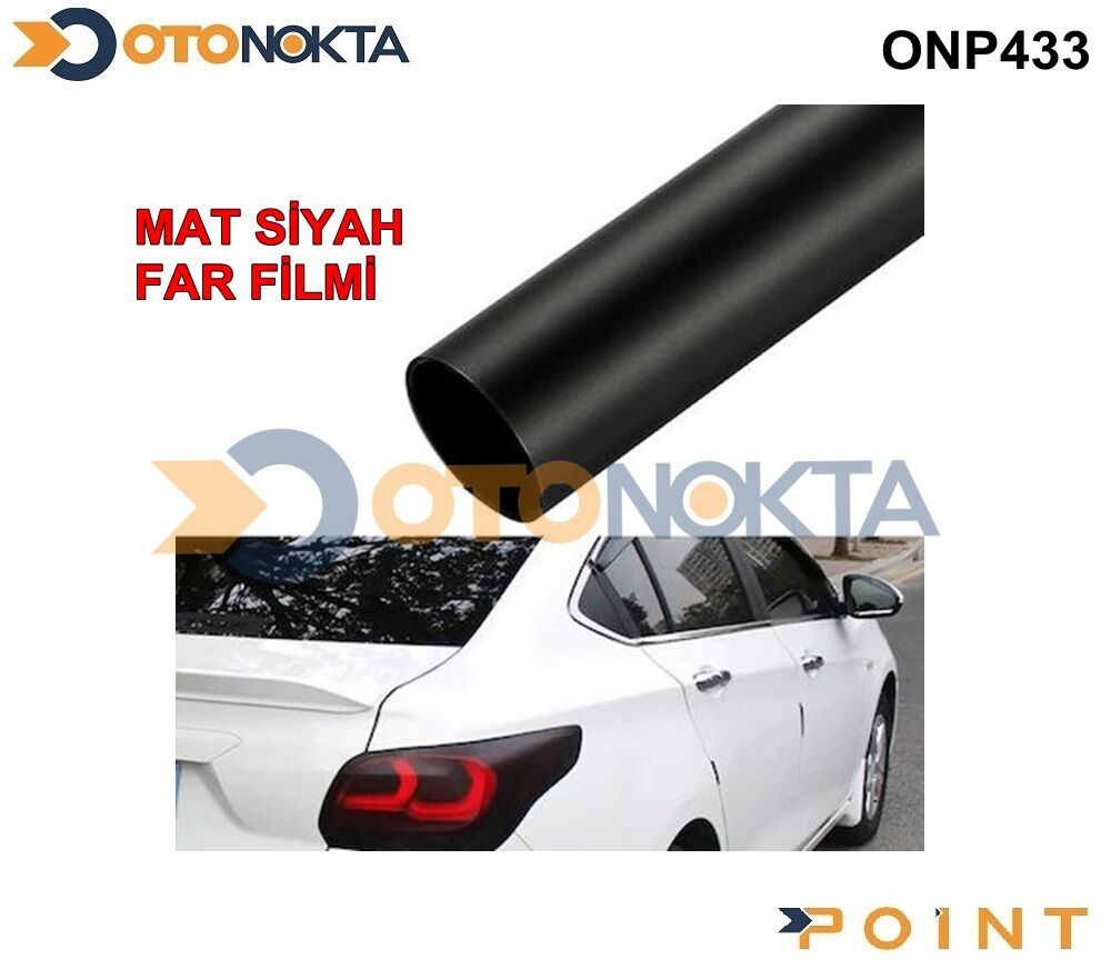 FAR FİLMİ MAT SİYAH 10 MTR POİNT