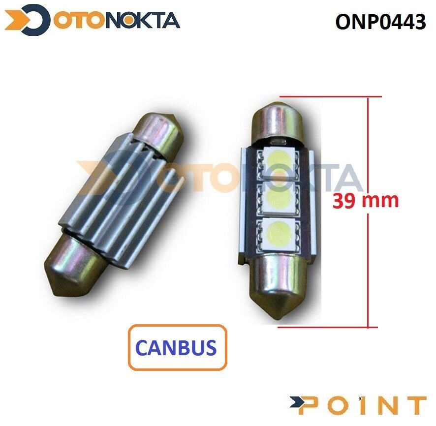 SOFİT AMPÜL 4 LED 39MM CANBUS BEYAZ POİNT