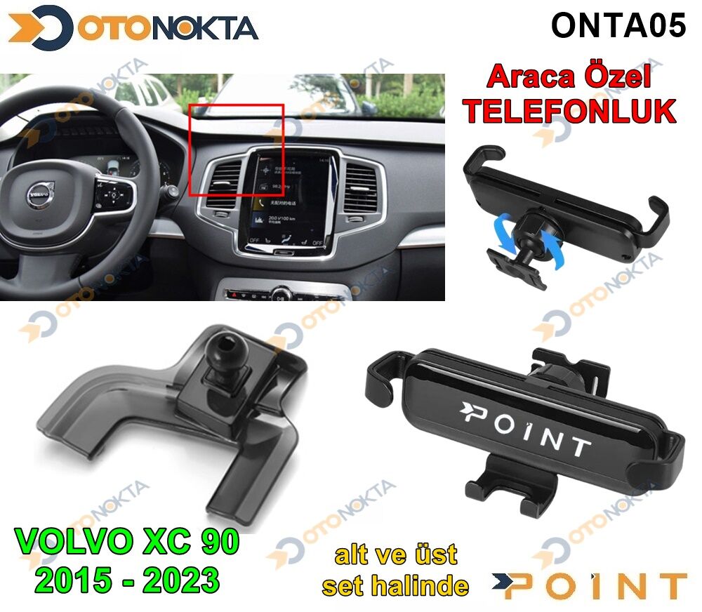 ARACA ÖZEL TELEFON TUTUCU XC90 2015-2022 POİNT
