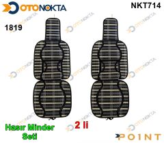 HASIR MİNDER SERME ÖN 2 Lİ SİYAH RENK 1819