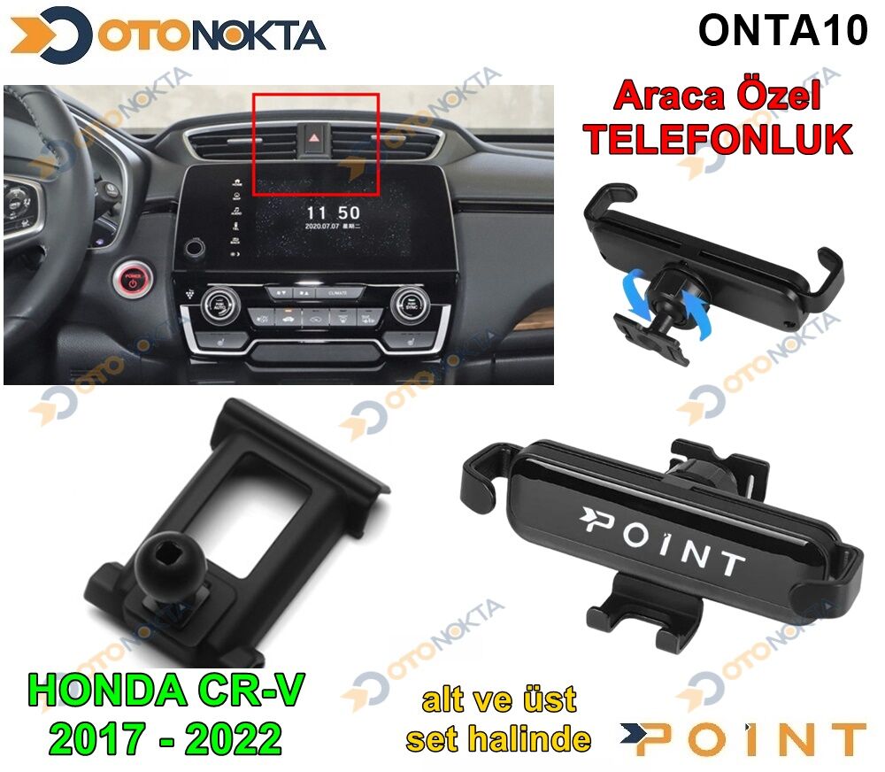 ARACA ÖZEL TELEFON TUTUCU CRV 2016-2022 POİNT
