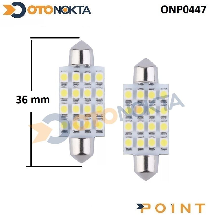 SOFİT AMPÜL 16 LED 36MM BEYAZ POİNT