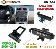 ARACA ÖZEL TELEFON TUTUCU COROLLA 2008-2013 POİNT
