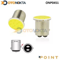 AMPÜL 67 PARA TİP ÇİFT DUY 12V BEYAZ POİNT