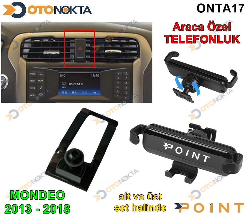 ARACA ÖZEL TELEFON TUTUCU MONDEO 2013-2018 POİNT