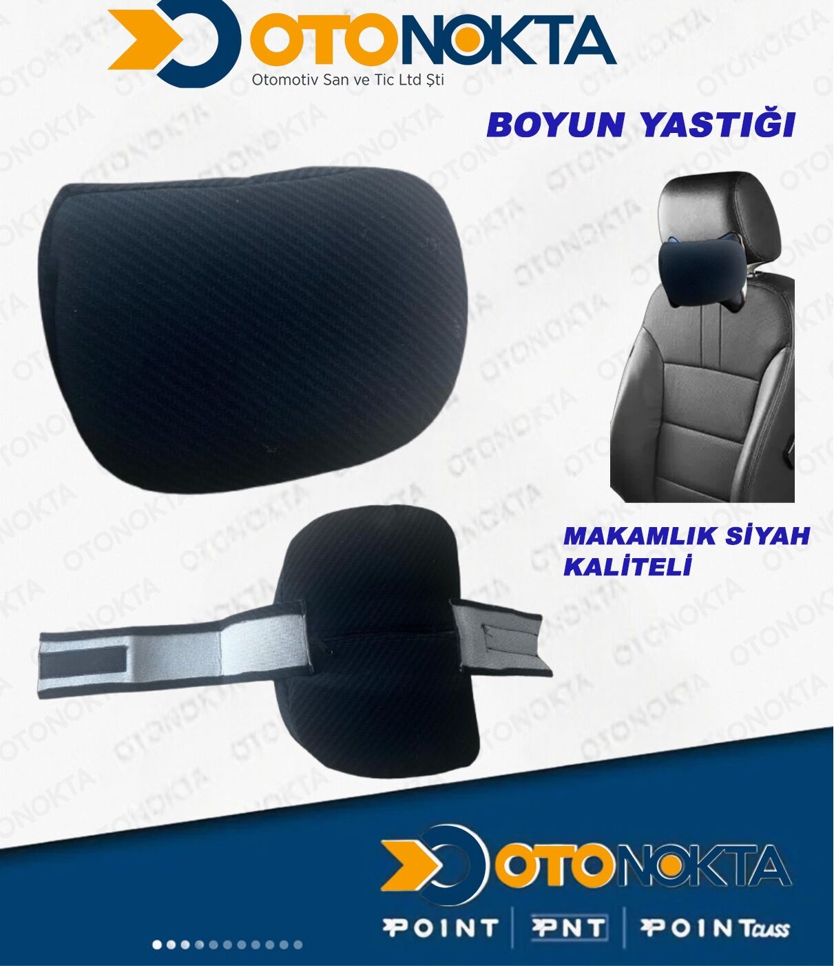 BOYUN YASTIĞI MAKAMLIK SİYAH KALİTELİ