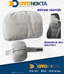 BOYUN YASTIĞI MAKAMLIK BEJ KALİTELİ