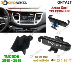ARACA ÖZEL TELEFON TUTUCU TUCSON 2015-2018 POİNT