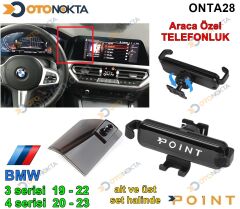 ARACA ÖZEL TELEFON TUTUCU BMW 3-4 SERİ 19-23 POİNT