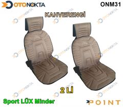 MİNDER SPORT LÜX 2 Lİ ALKANTRA KUMAŞ BEJ