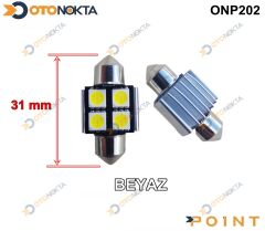 SOFİT AMPÜL CANBUS 4 LED 31MM JAPON TİP BEYAZ 0765