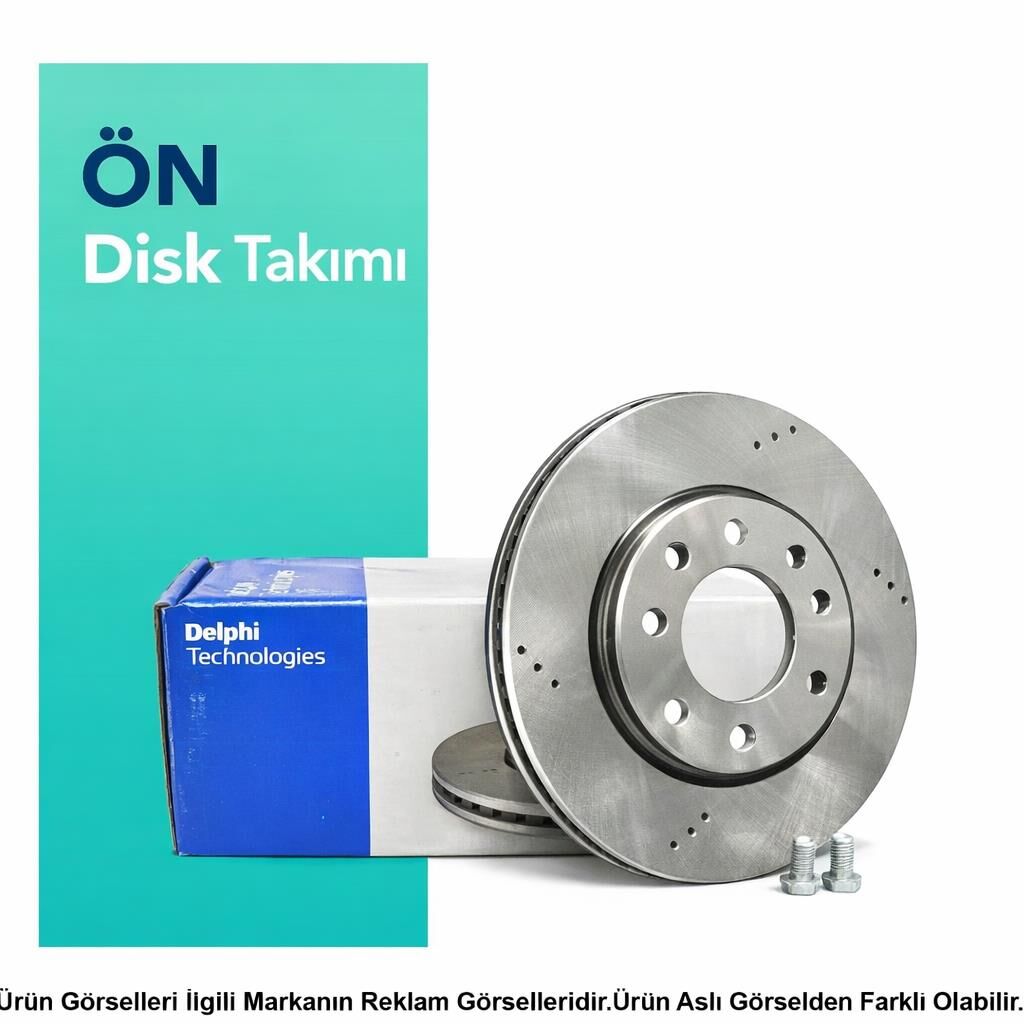 Delphi Suzuki SX4 Ön Fren Disk Takımı (2006-2013)