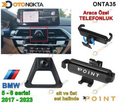 ARACA ÖZEL TELEFON TUTUCU BMW 5 SERİ 18-20 POİNT