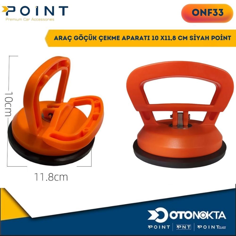 ARAÇ GÖÇÜK ÇEKME APARATI 10 X11,8 CM SİYAH POİNT