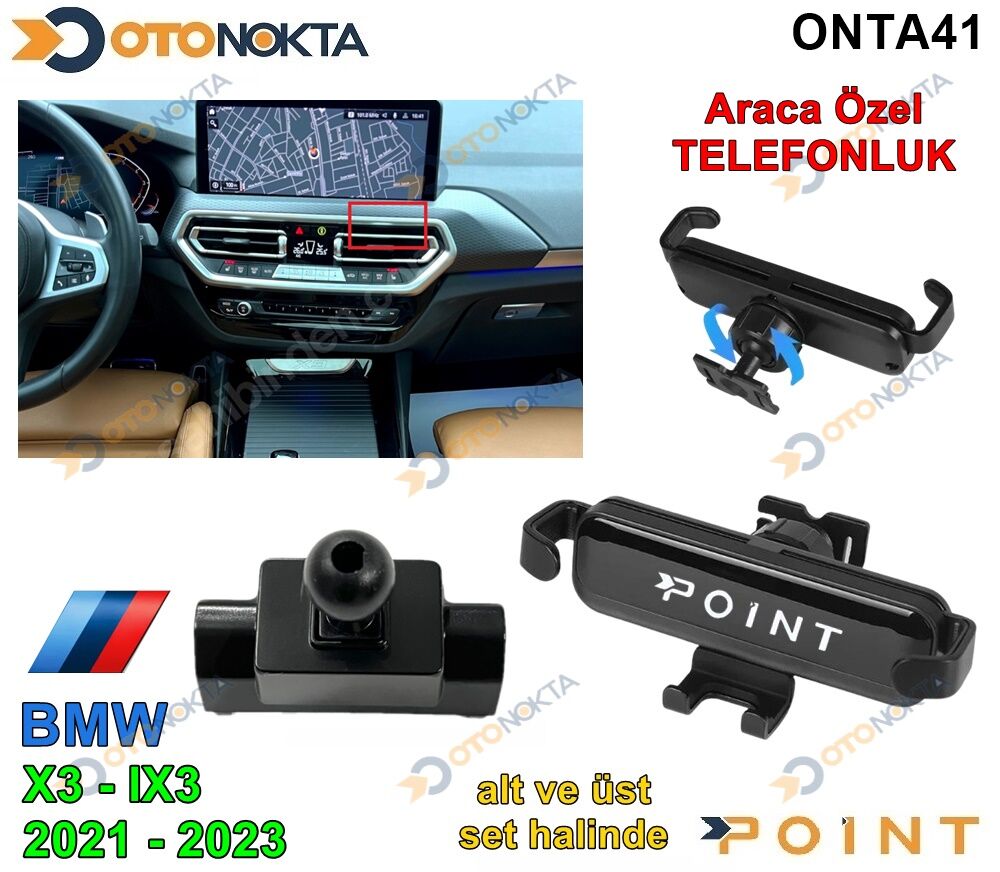 ARACA ÖZEL TELEFON TUTUCU BMW X3-İX3 2022 POİNT