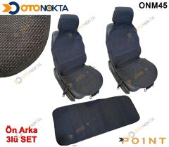 MİNDER SERME 3 LÜ ULTRA KALİTE KOYU RENKLER YERLİ