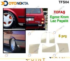 TOFAŞ EGZOZ KROM LAZ PAÇALIK 5 PARÇA YERLİ