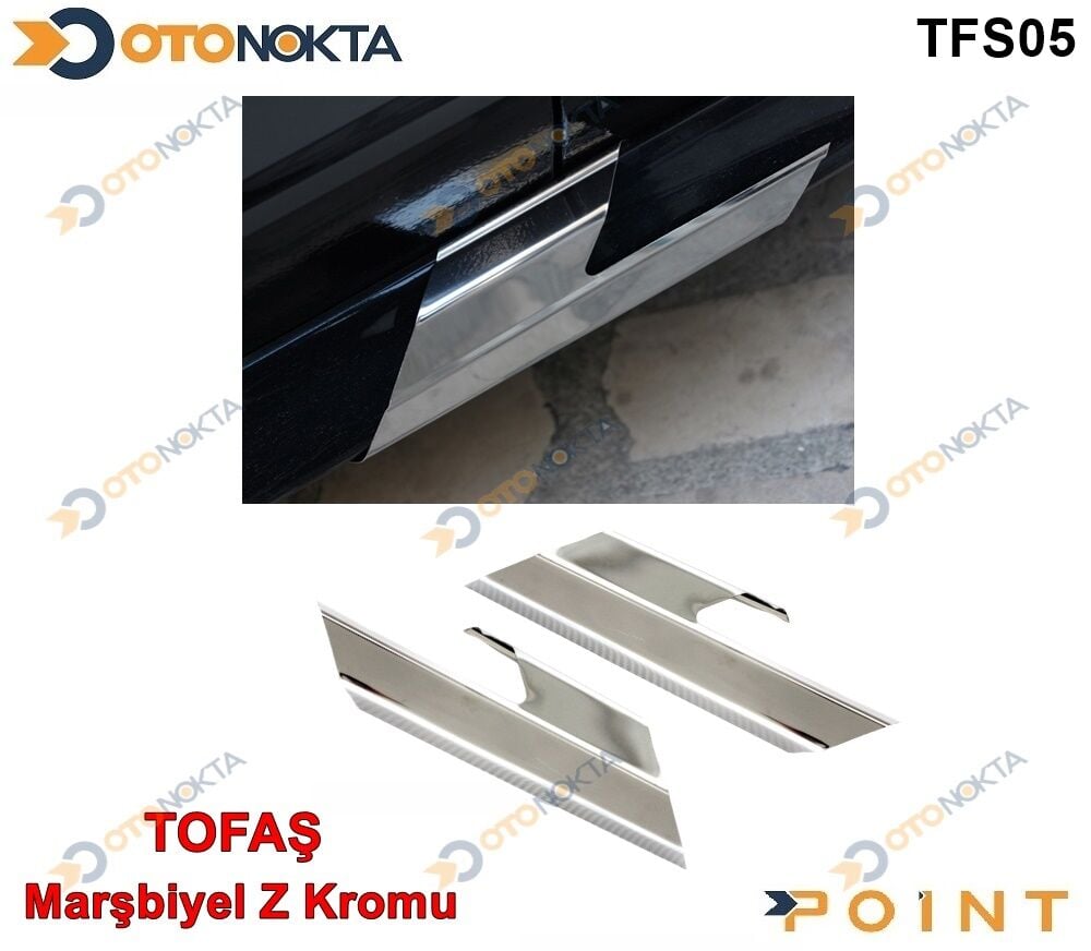 TOFAŞ MARŞBİYEL Z KROMU SAĞ-SOL TAKIM