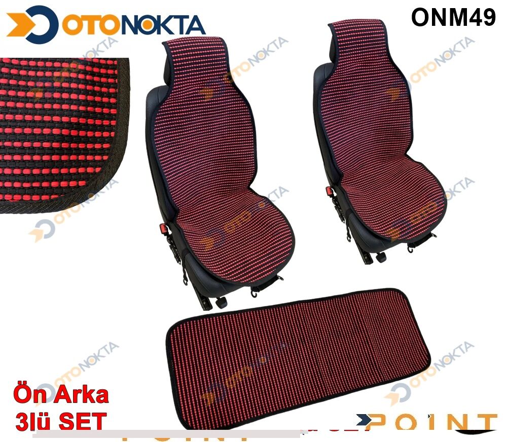 MİNDER SERME 3 LÜ ULTRA KALİTE KIRMIZI SİYAH YERLİ