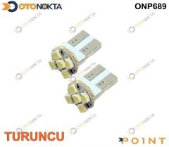 PARK AMPÜLÜ EKONOMİK 5 LED TURUNCU T10-05 POİNT