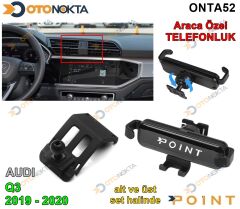 ARACA ÖZEL TELEFON TUTUCU AUDİ Q3 2019-2020 POİNT