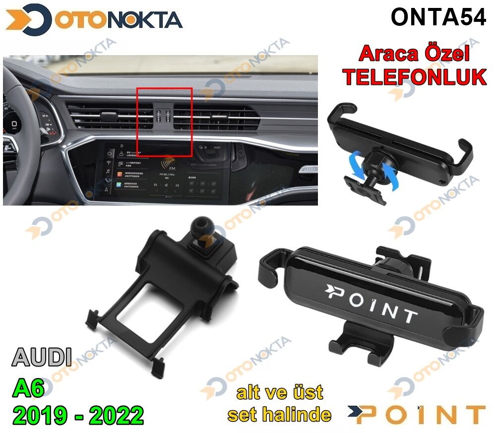 ARACA ÖZELTELEFON TUTUCU AUDİ A6L 2019-2022 POİNT