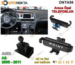 ARACA ÖZEL TELEFON TUTUCU AUDİ A6 2005-2011 POİNT