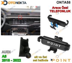 ARACA ÖZEL TELEFON TUTUCU AUDİ A8L 2018-2022 POİNT