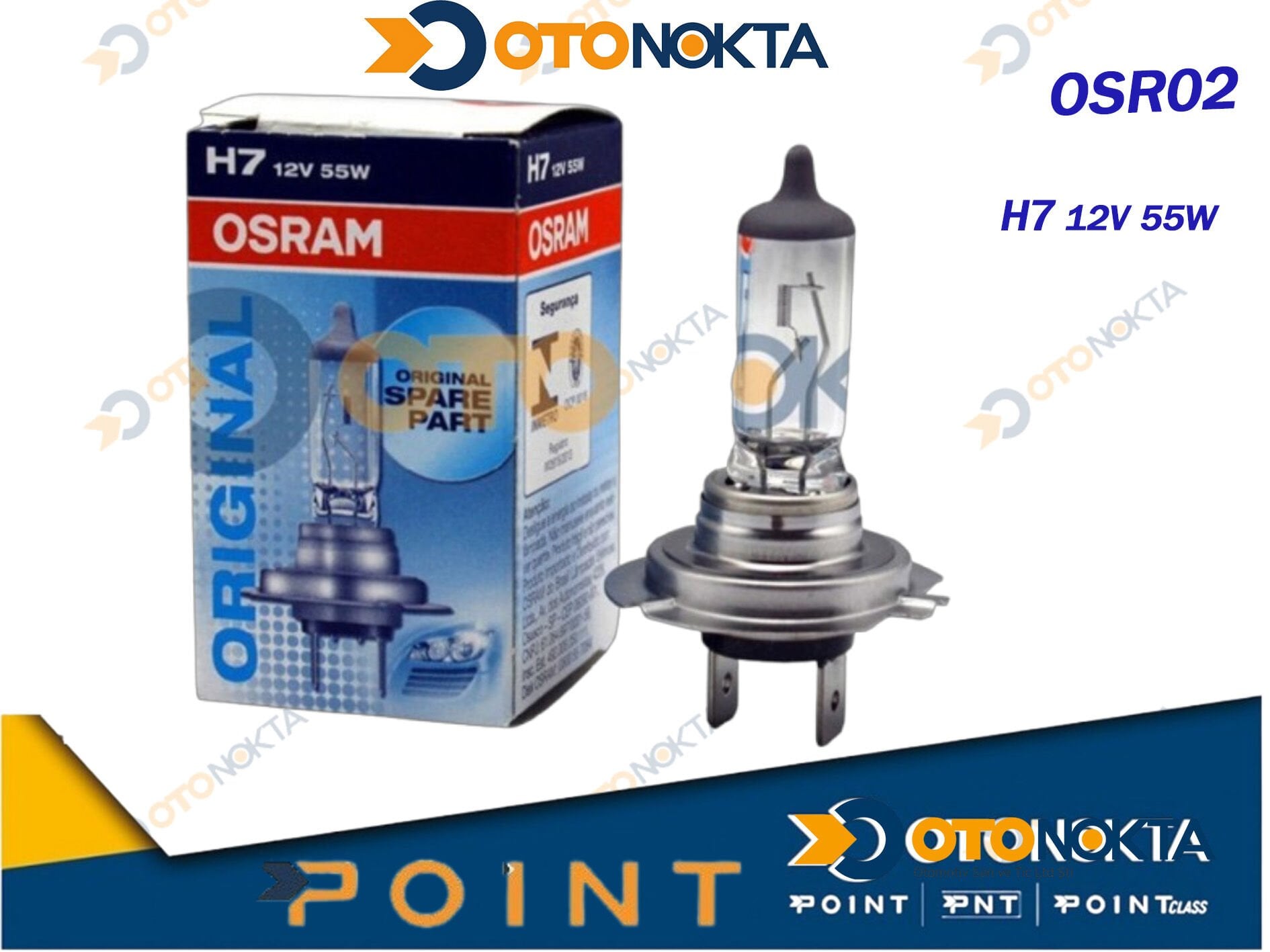FAR AMPÜL NORMAL H7 12V 55W 64210 OSRAM