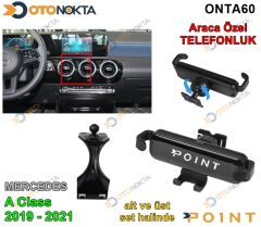 ARACA ÖZEL TELEFON TUTUCU MERC A SERİ 19-21 POİNT