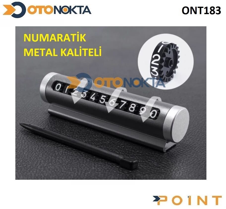 NUMARATİK LÜX ÇEVİRMELİ METAL POİNT