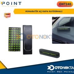 NUMARATİK AÇ KAPA KAYDIRMALI