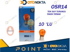 AMPÜL OSRAM 93 TEK DUY TURUNCU YAKIN TIRNAK 10LU