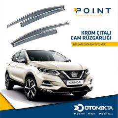 CAM RÜZGARLIĞI 4 LÜ KROMLU QASHQAİ 17-21 POİNT