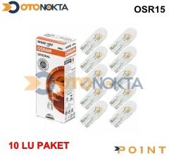 PARK AMPÜLÜ BÜYÜK DİPSİZ OSRAM 12V 5W 2825