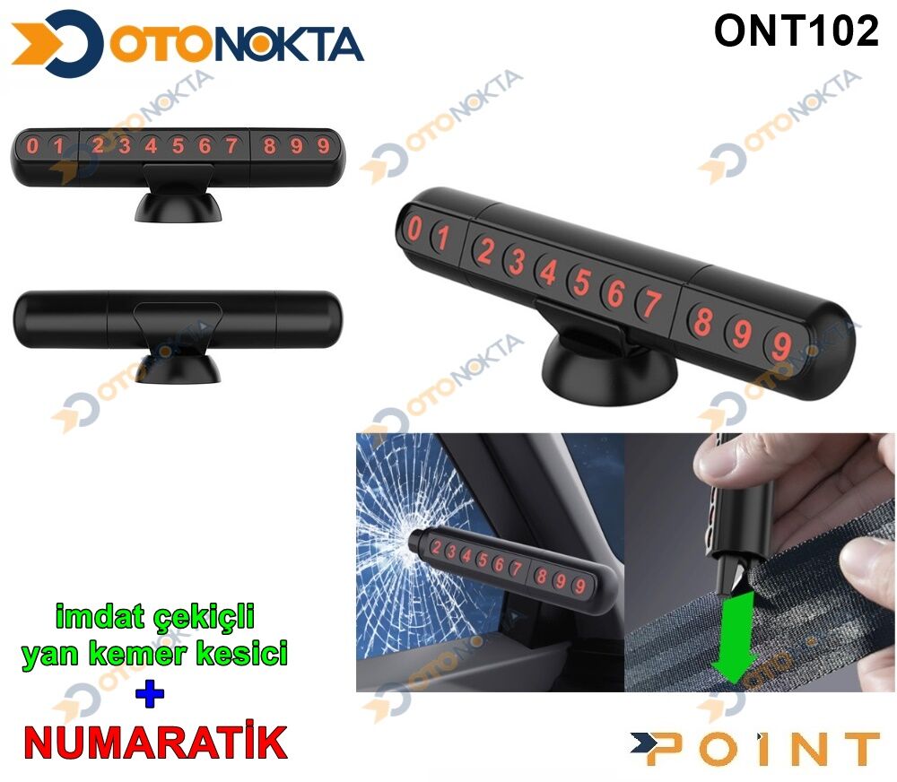 NUMARATİK İMDAT ÇEKİÇLİ YAN KESİCİLİ İTHAL