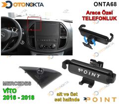 ARACA ÖZEL TELEFON TUTUCU VİTO 2016-2018 POİNT