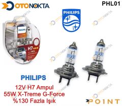 PHİLİPS FAR AMPÜLÜ H7 %130 XTREME VİSİON G-FORCE
