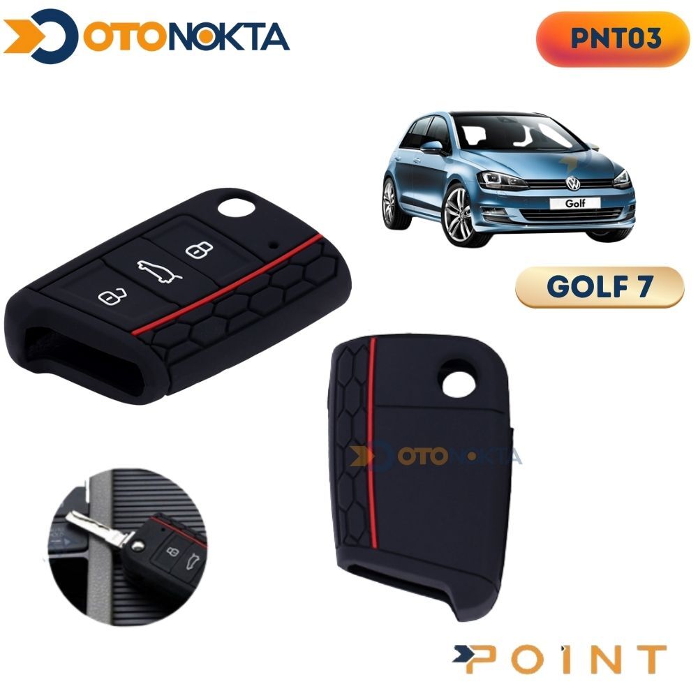 ANAHTARLIK KABI SİLİKONLU WV GOLF 7 SİYAH POİNT