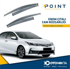 CAM RÜZGARLIĞI 4 LÜ KROMLU COROLLA 13-18 POİNT