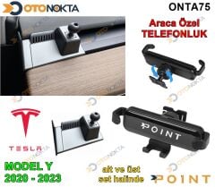 ARACA ÖZEL TELEFON TUTUCU TESLA MODEL Y 2021 POİNT