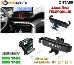 ARAC ÖZL TELEFON TUTUCU PEJO 3008€5008 16-24 POİNT