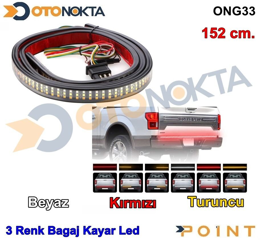 OFF ROAD 4X4 BAGAJ KAYAR LED K-B-S 152CM 12V POİNT